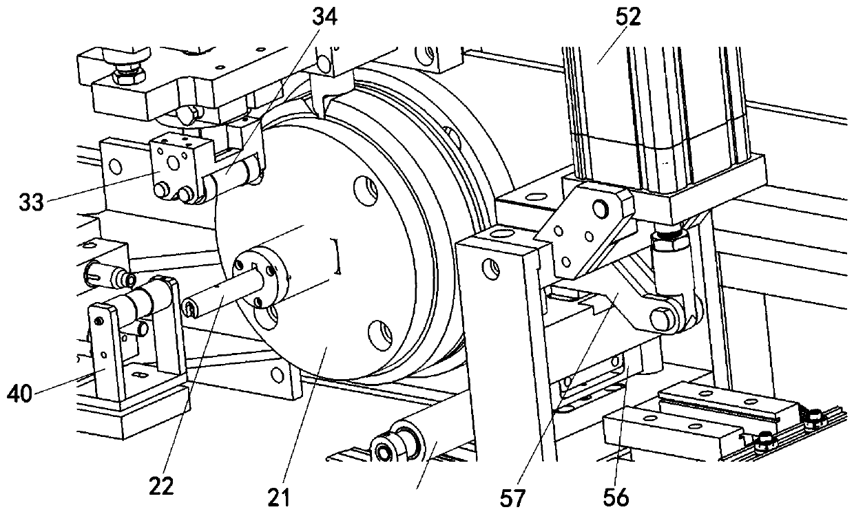 An automatic processing device for steel coils for bearing production