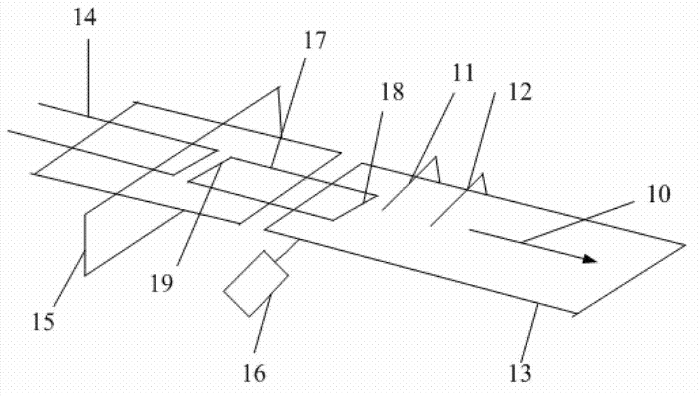 Method and device for length measurement of belt ply