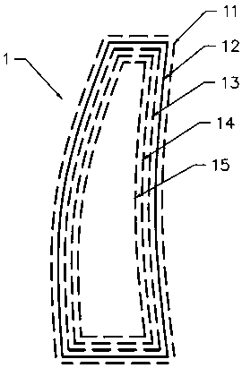 Designing and manufacturing method of composite blade and composite blade