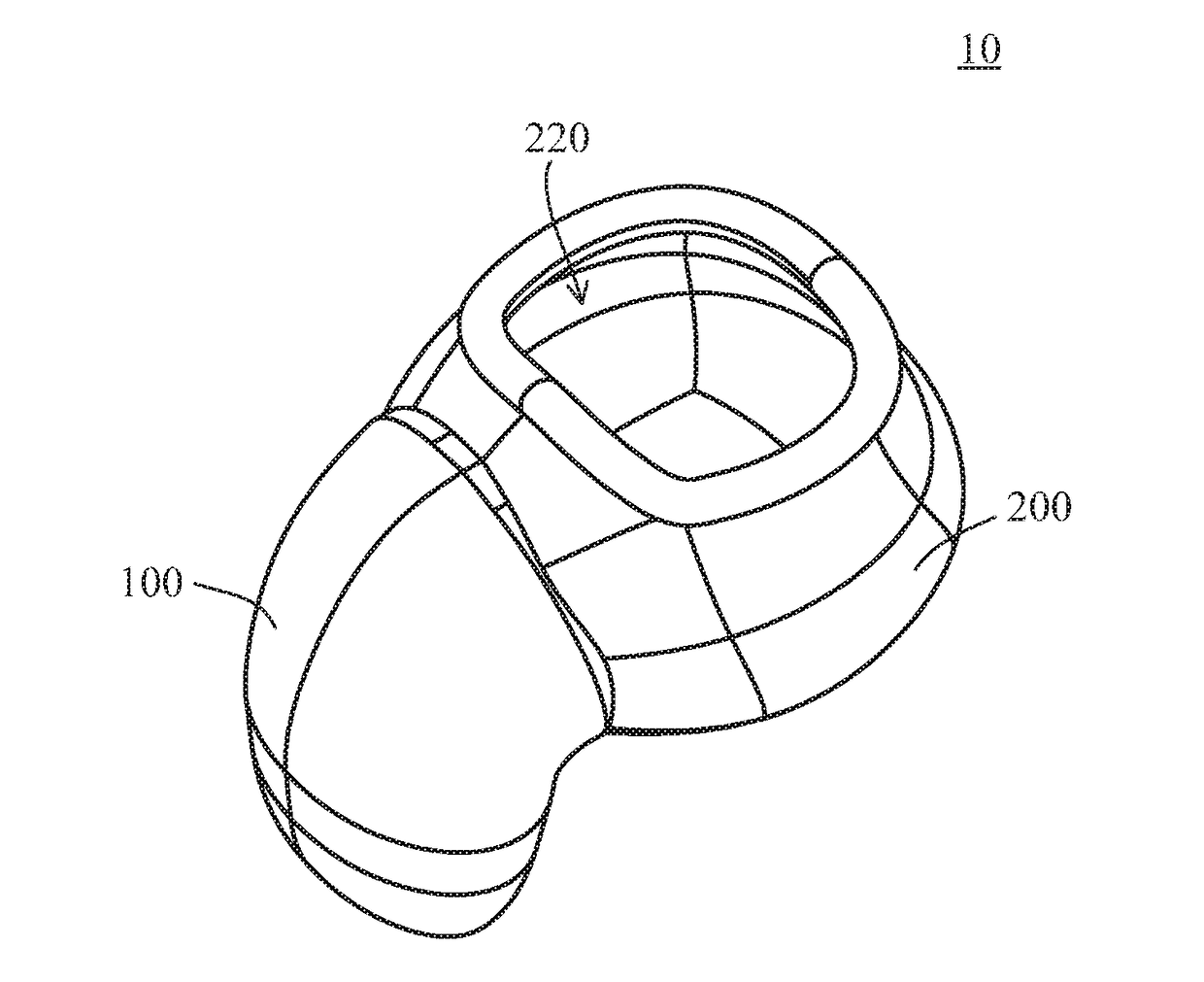 Earplug structure and earphone device