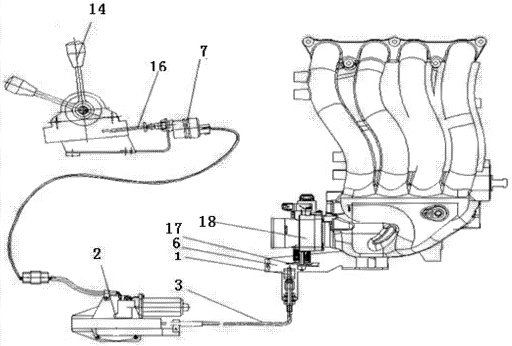 Engine speed limiting device, vehicle with same and lifting device