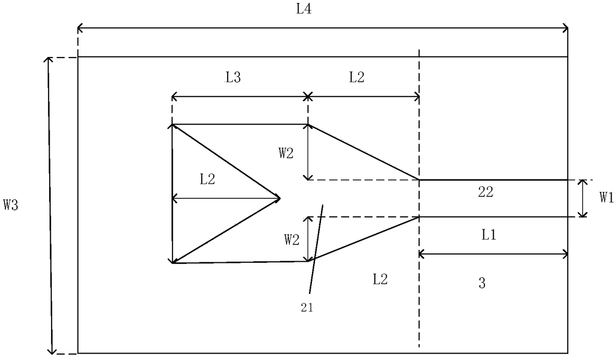 Microstrip vertical loop antenna