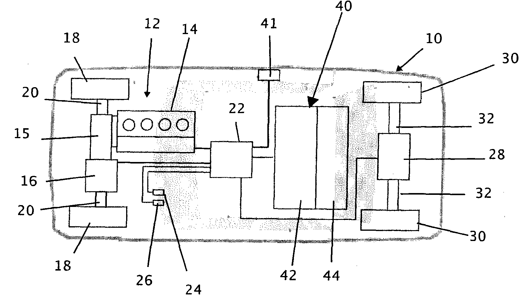 Vehicle hybrid energy system