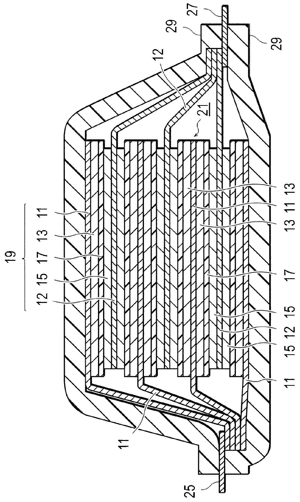 Si alloy negative electrode active material for electric device