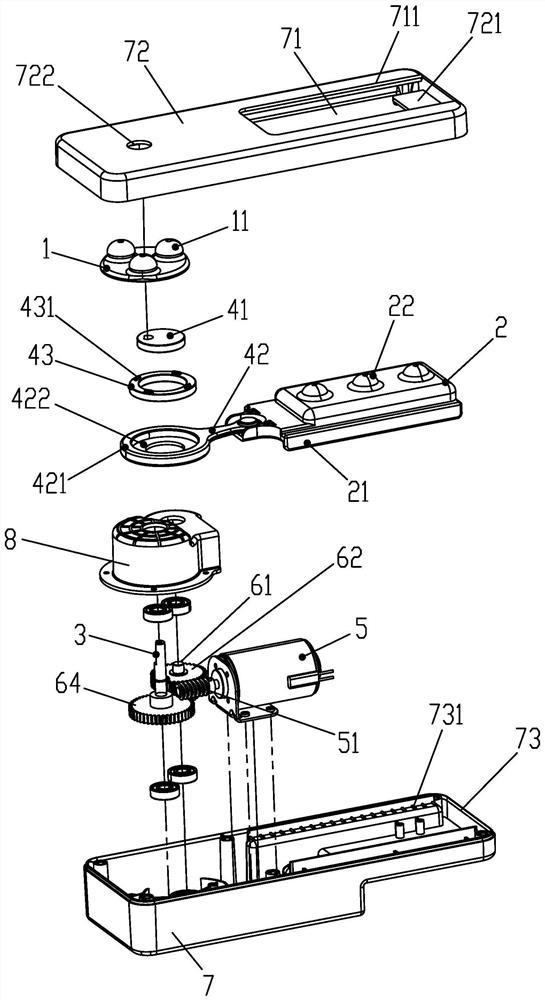 Arm massage mechanism and massage chair