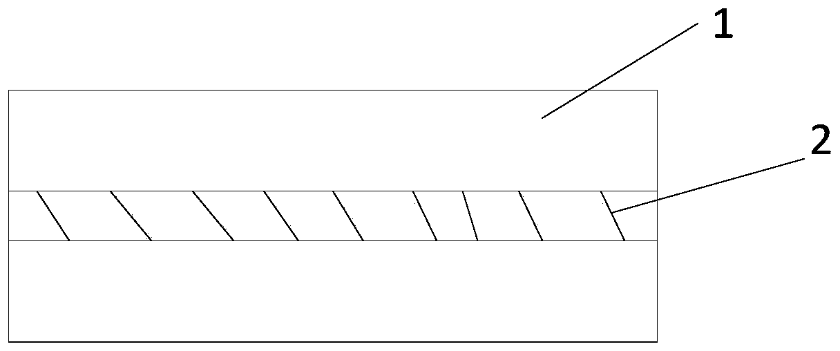 Composite liner of asbestos-free beater sheets and metal plate and manufacturing method and application thereof