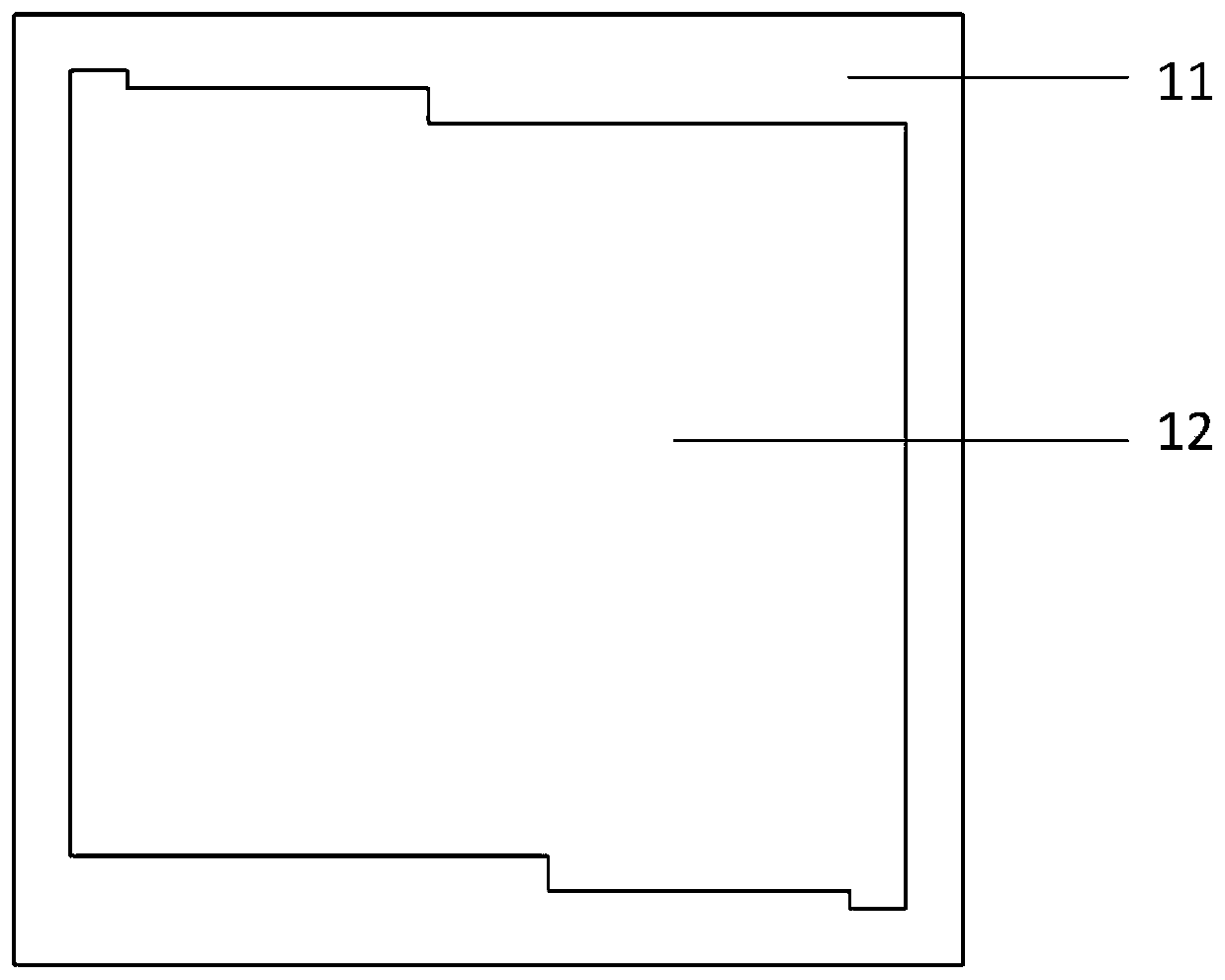 Flexible lever amplified vibrating beam accelerometer chip and its processing technology based on soq