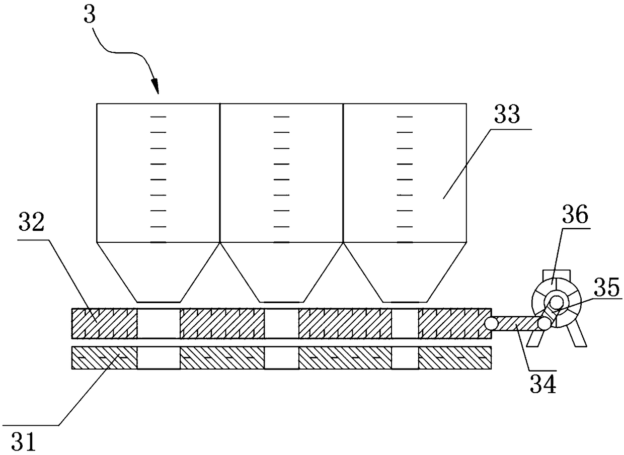 High-efficiency hot melt stirring device for processing of plastic product