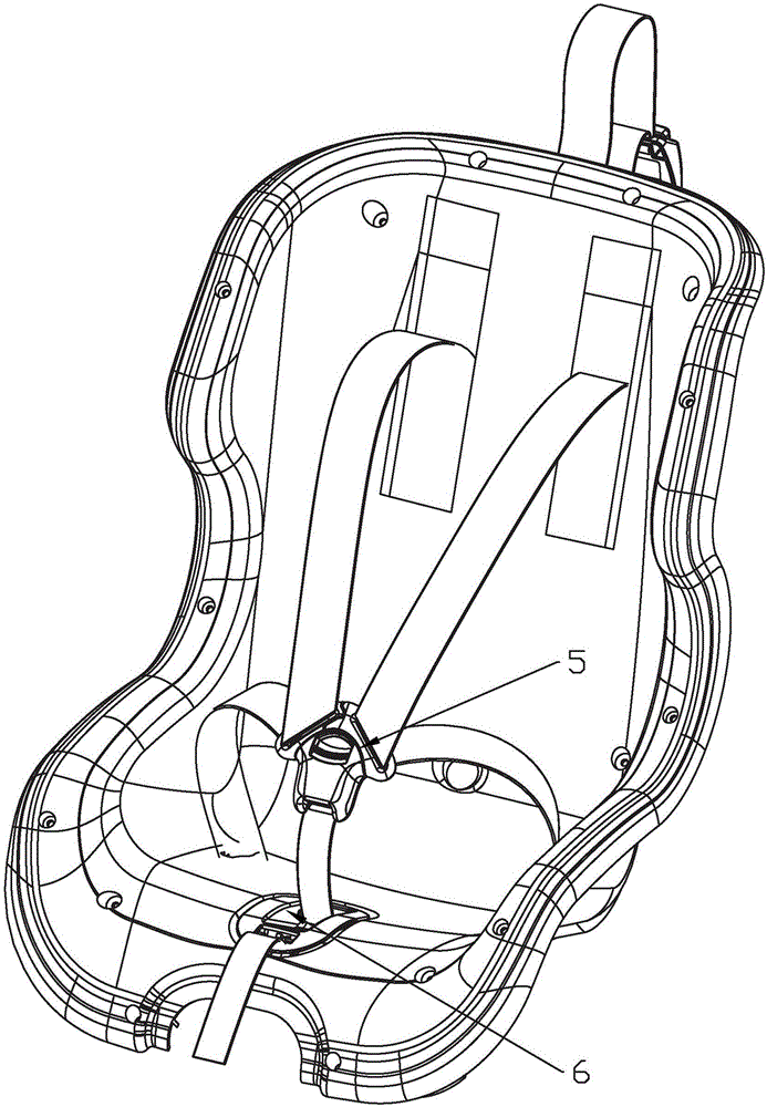 Adjusting device with safety protection
