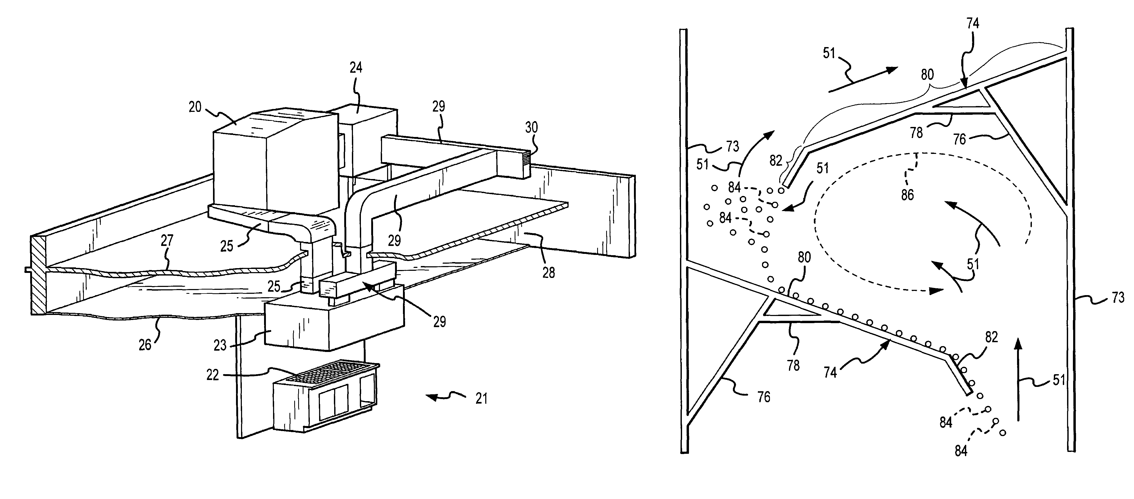 Apparatus and method for cleaning, neutralizing and recirculating exhaust air in a confined environment