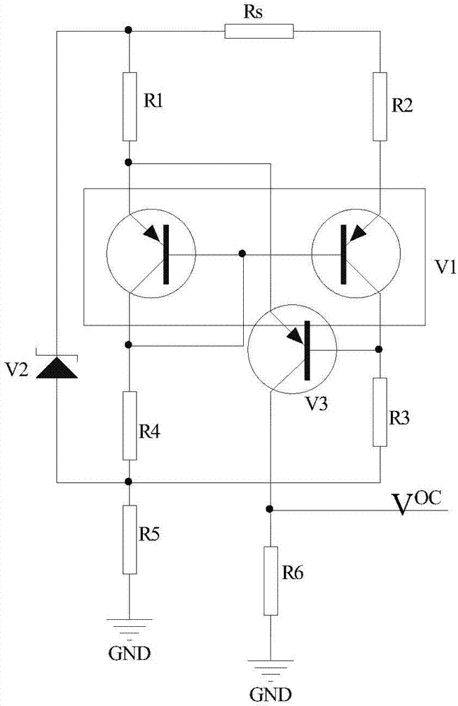 Over-current protection system for satellite load input terminal