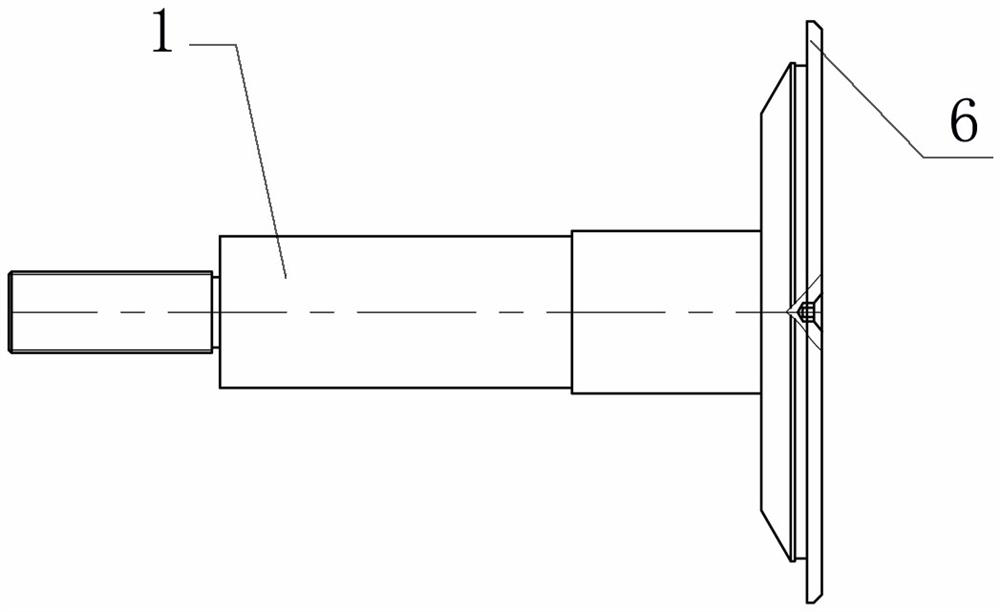 Machining method for gear ring type product