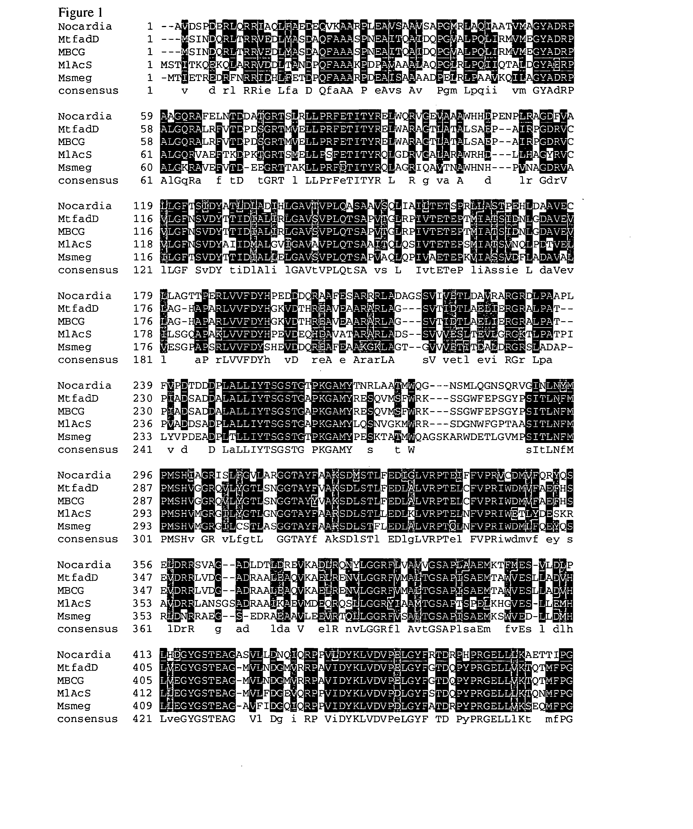 Carboxylic acid reductase polypeptide, nucleotide sequence encoding same and methods of use