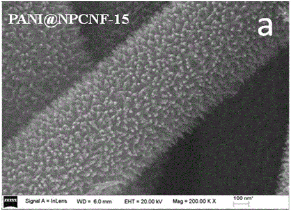 Carbon nanofiber composite material with controllable structure and preparation method and application therefor