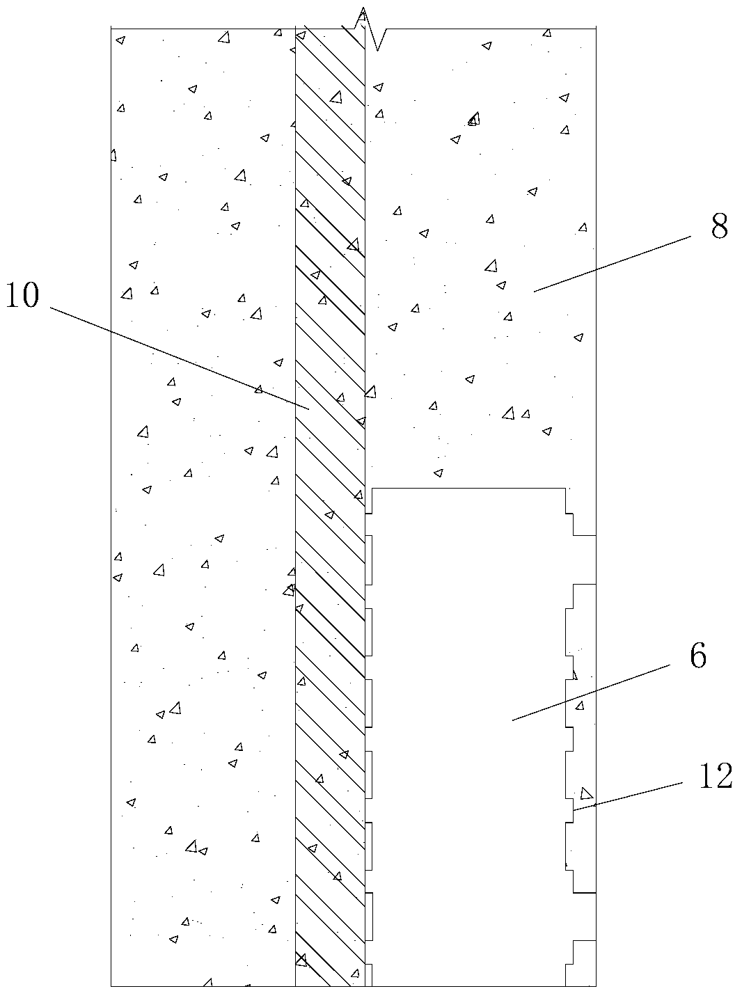 Rebar Anchored Connection Structure and Connection Method of Prefabricated Concrete Members