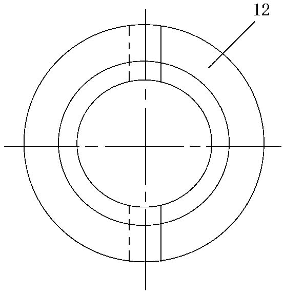 Sealing device used for pressure lifting and lowering of temperature measuring cable in sagd well