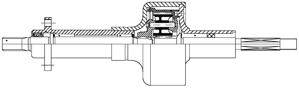 Locking device for rotating shaft of washing machine
