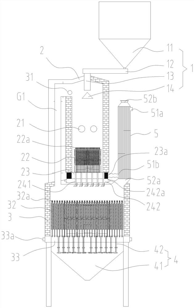 Method for recycling foundry waste sand based on vertical energy-saving roasting furnace