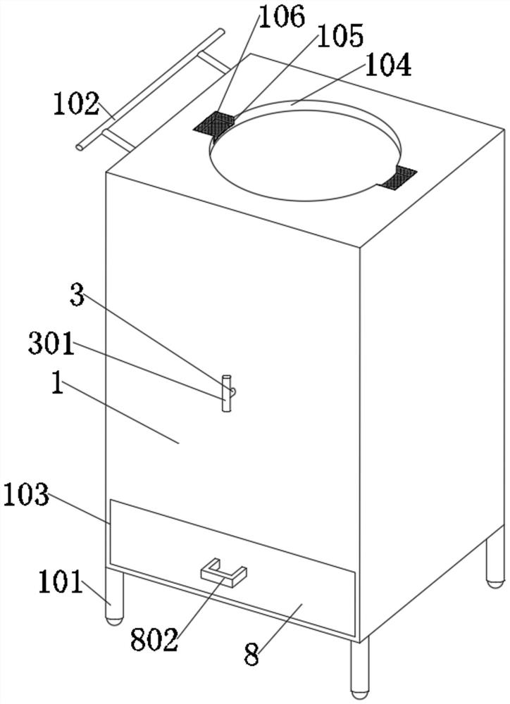 A combined garbage disposal equipment