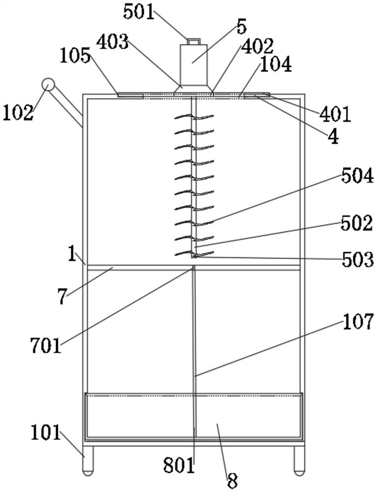 A combined garbage disposal equipment