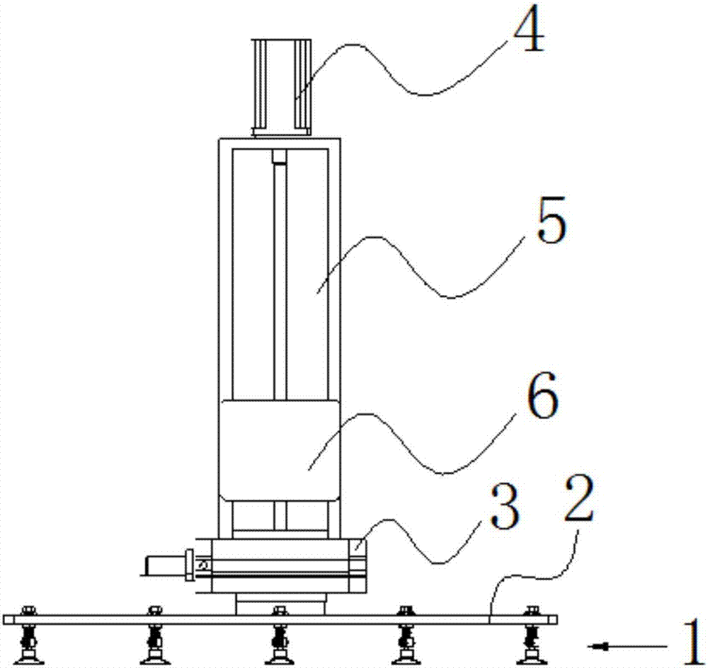 Conveying device based on vacuum suction cups