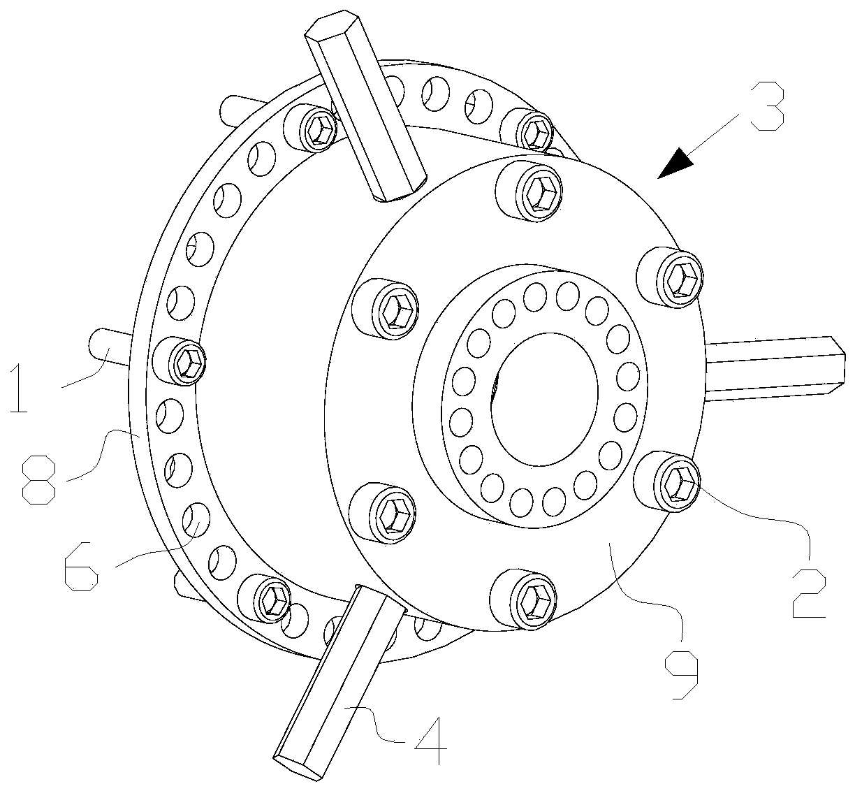 Easy To Disassemble High Speed Wheel Rolling Machine Spoke Plate Roller