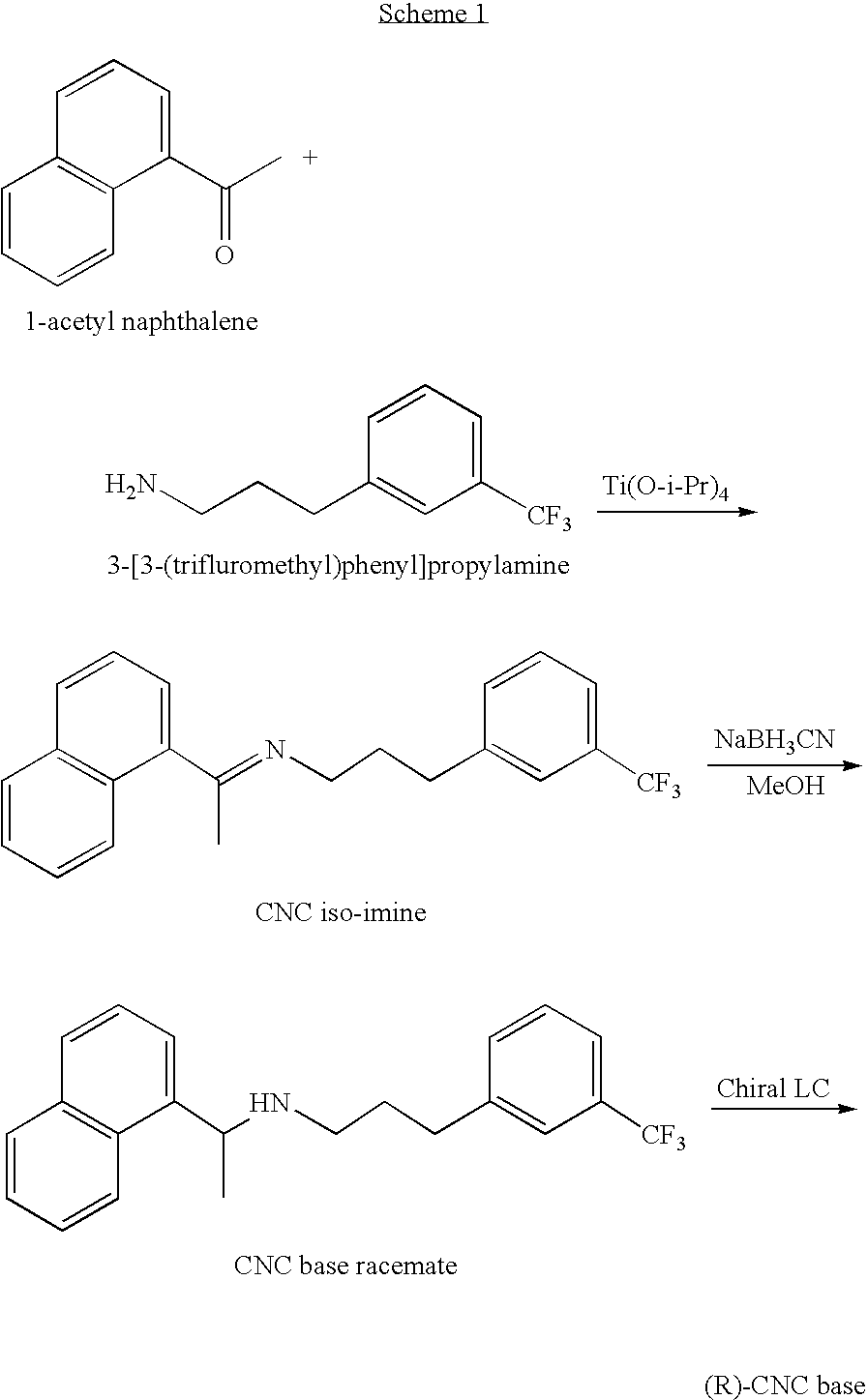 Process for preparing Cinacalcet hydrochloride