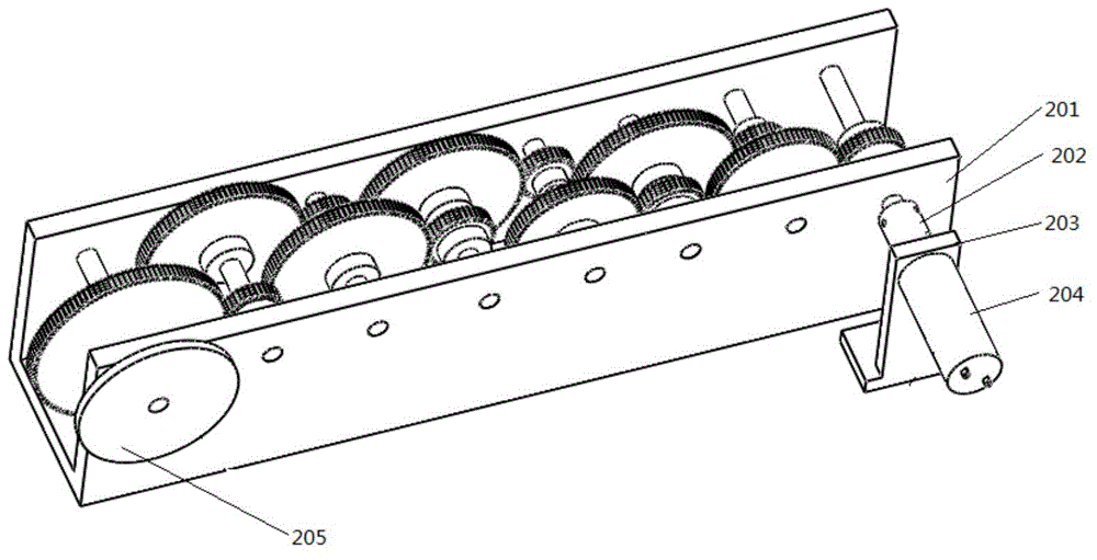 Ordinary gear train and epicyclic gear train function display and contrastive analysis platform