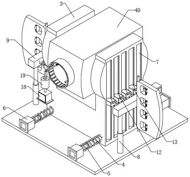 Precise and durable handheld measuring device for engineering surveying and mapping and surveying and mapping method thereof