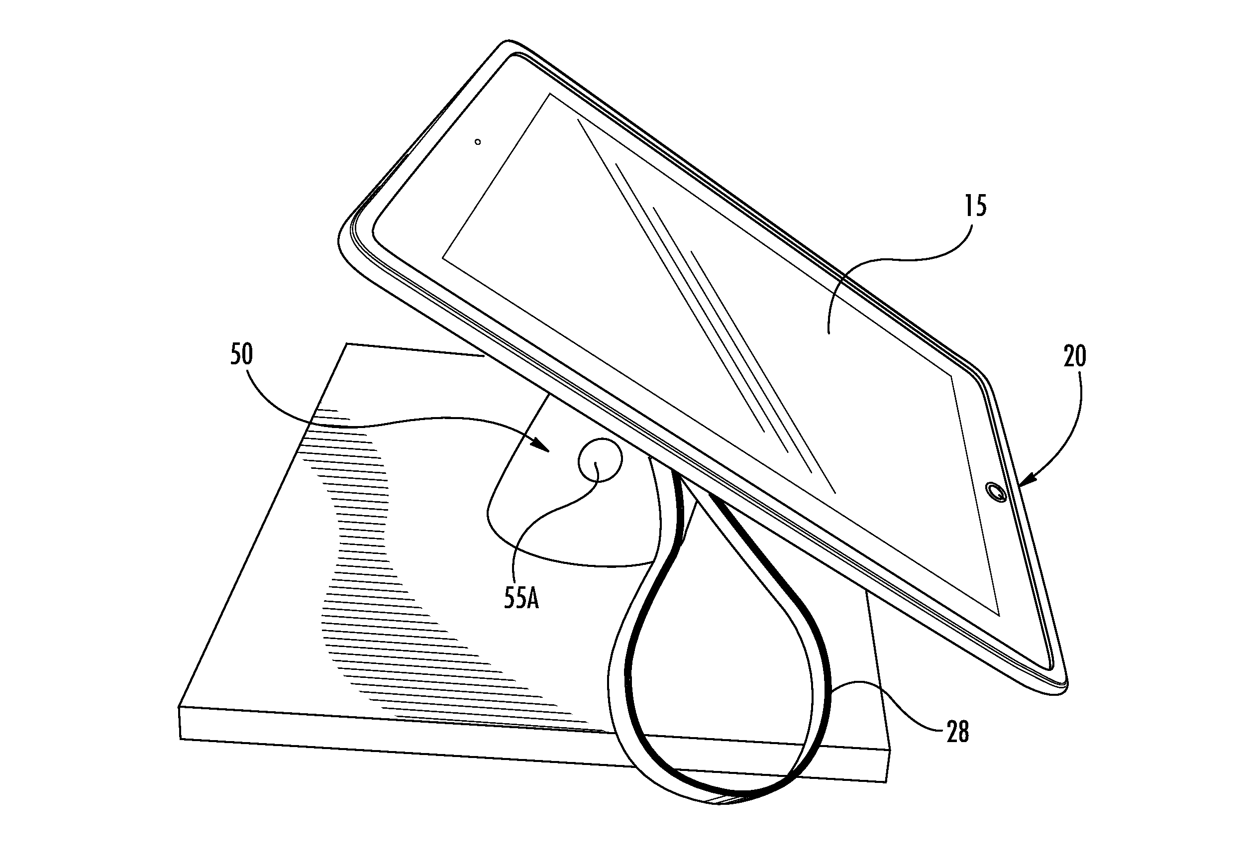 Anti-theft device for portable electronic device