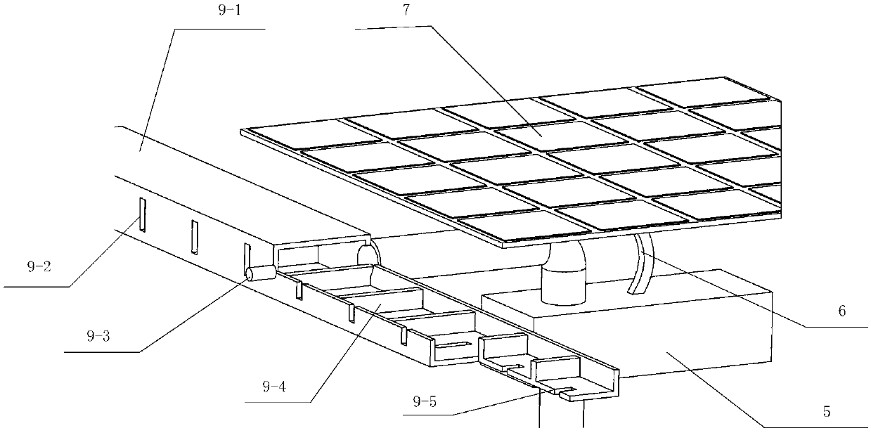 A long-life cool pavement structure based on water circulation ecological drainage system