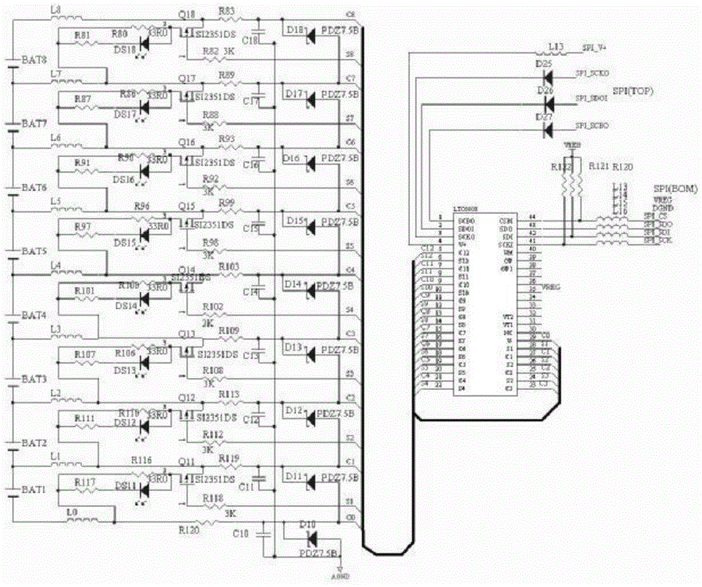 Large scale battery management system