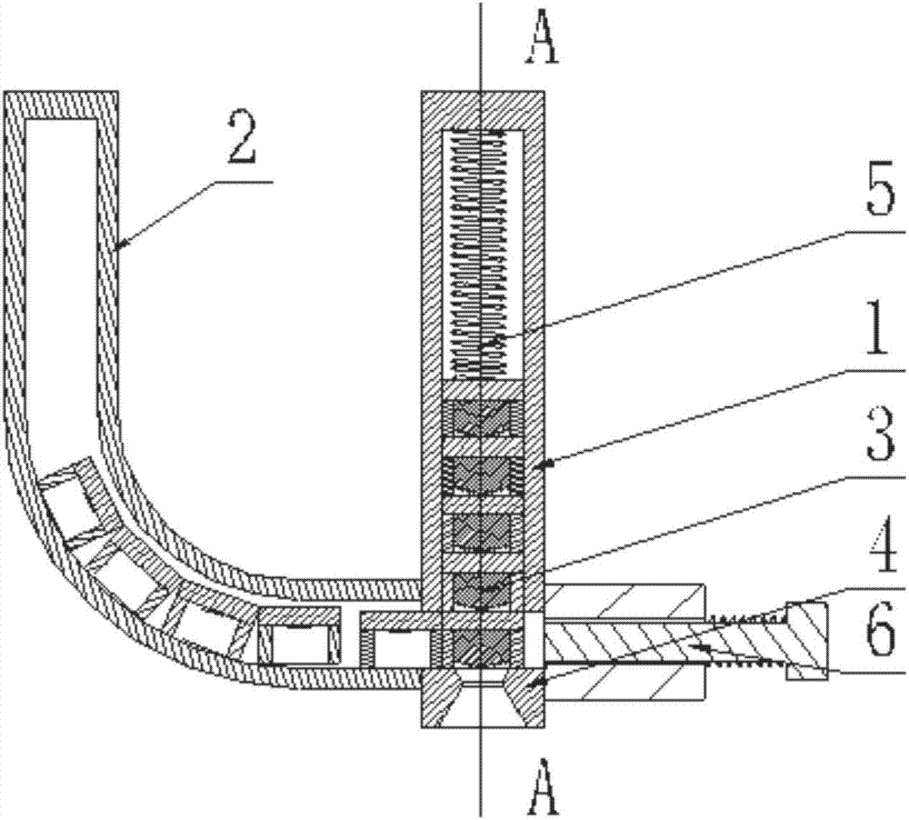 Continuous solid micro thruster