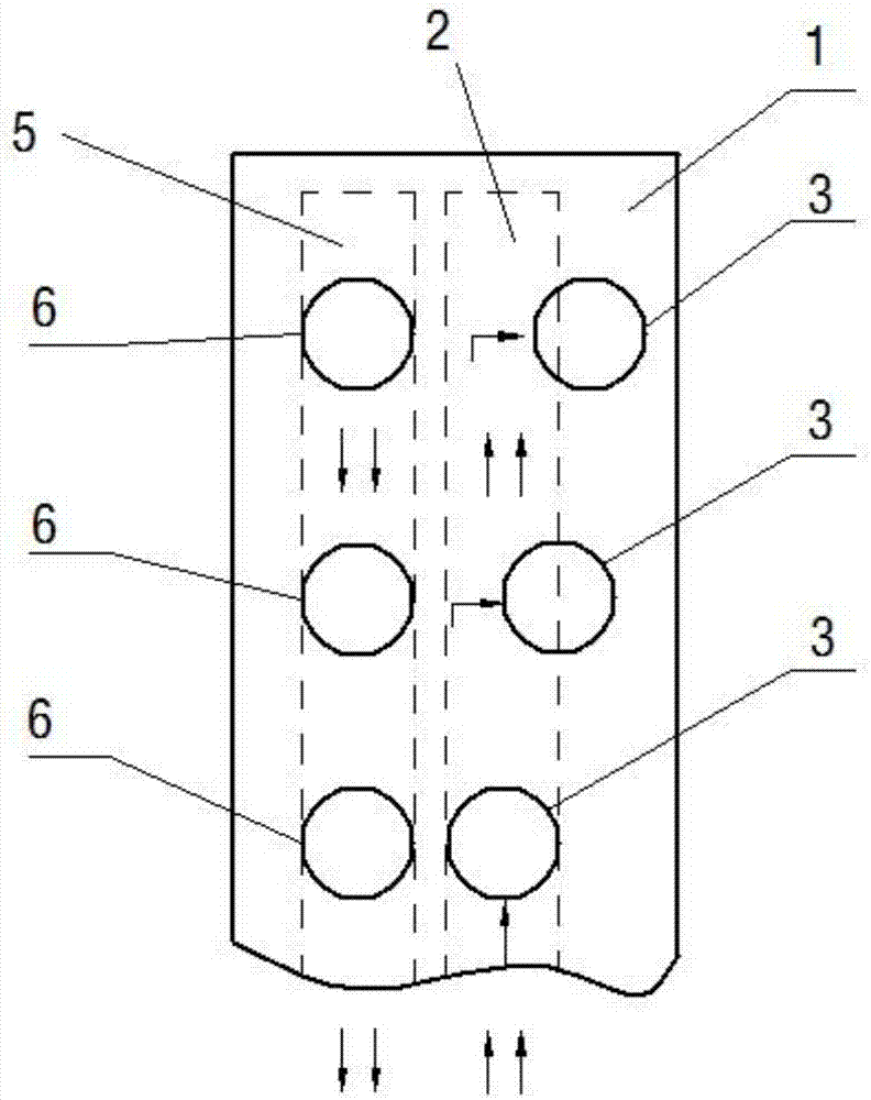 Water distribution device and water-consuming system with same