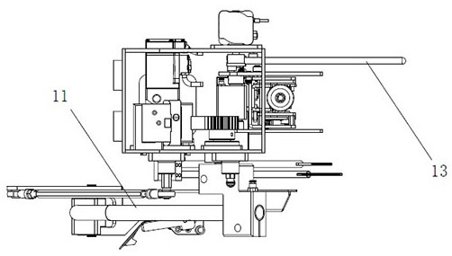 Yarn suction device of draw texturing machine