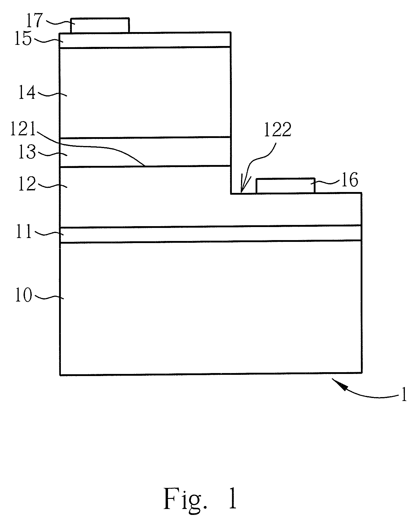 Ternary nitride-based buffer layer of a nitride-based light-emitting device and a method for manufacturing the same