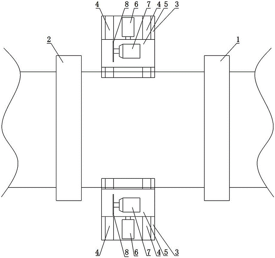 A processing notch type shearing device