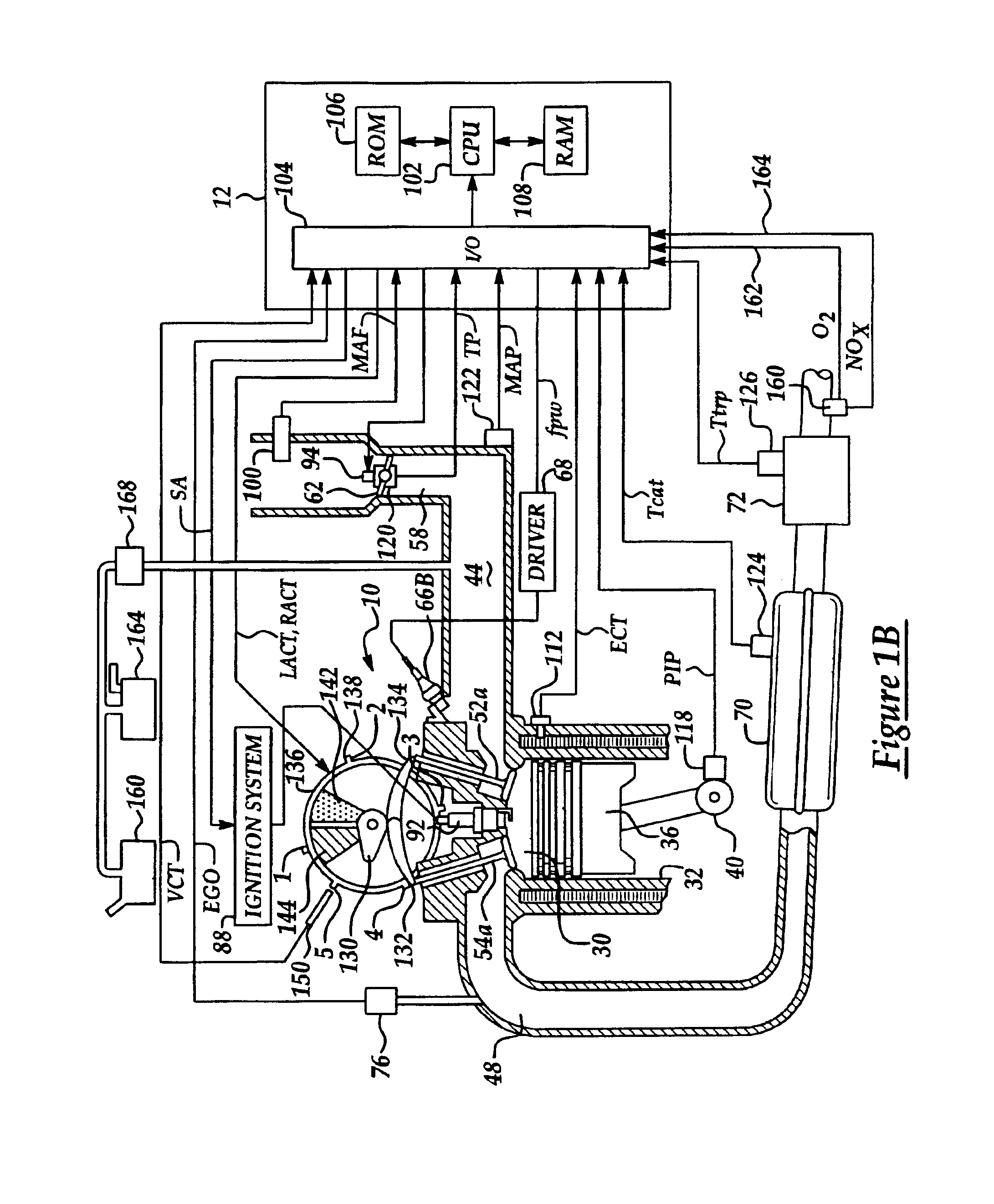 Idle speed control for lean burn engine with variable-displacement-like characteristic