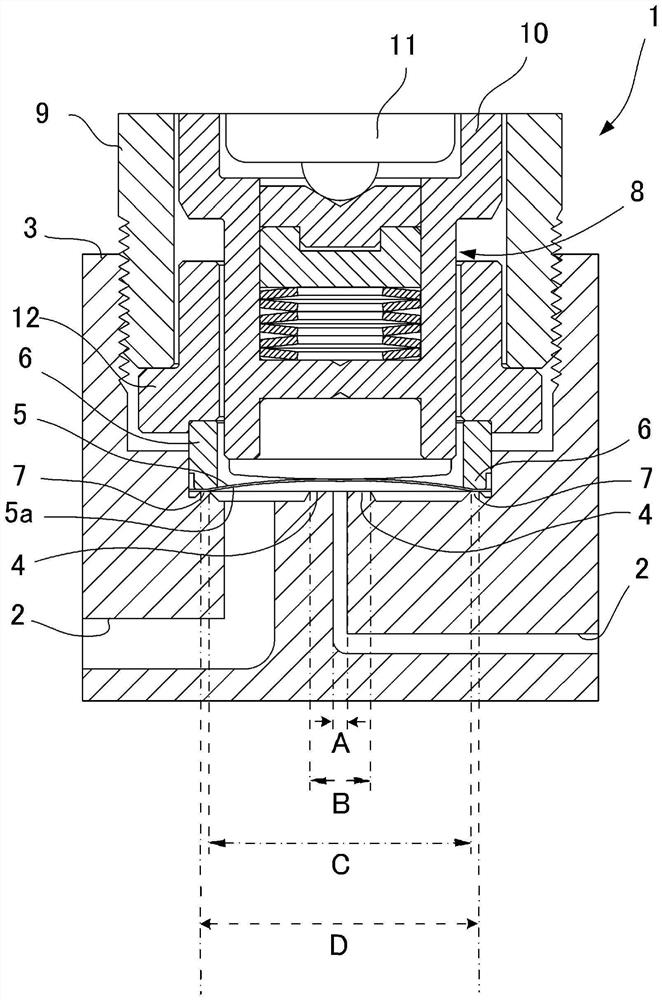 Diaphragm valve