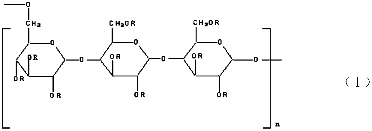 A kind of acid-resistant pullulan derivative and preparation method thereof