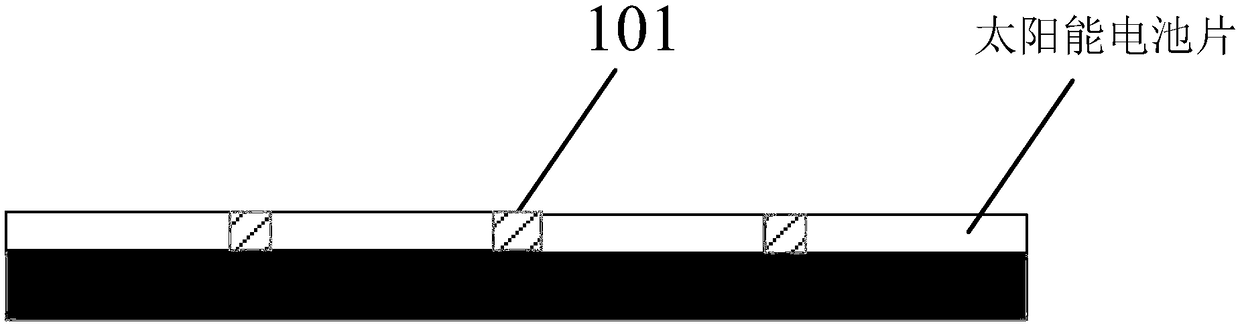 Back glass of double-glass photovoltaic module and double-glass photovoltaic module