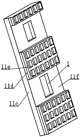 Self-pasting interior wall hanging plate assembly adopting combined mounting manner