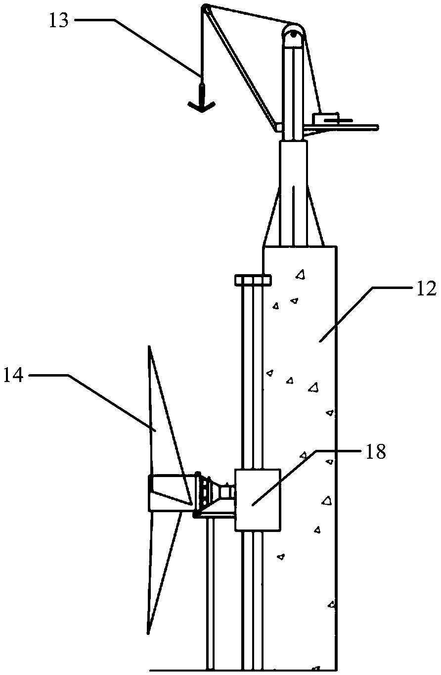 Algae-collecting algae-blocking and algae-guiding surrounding separation system