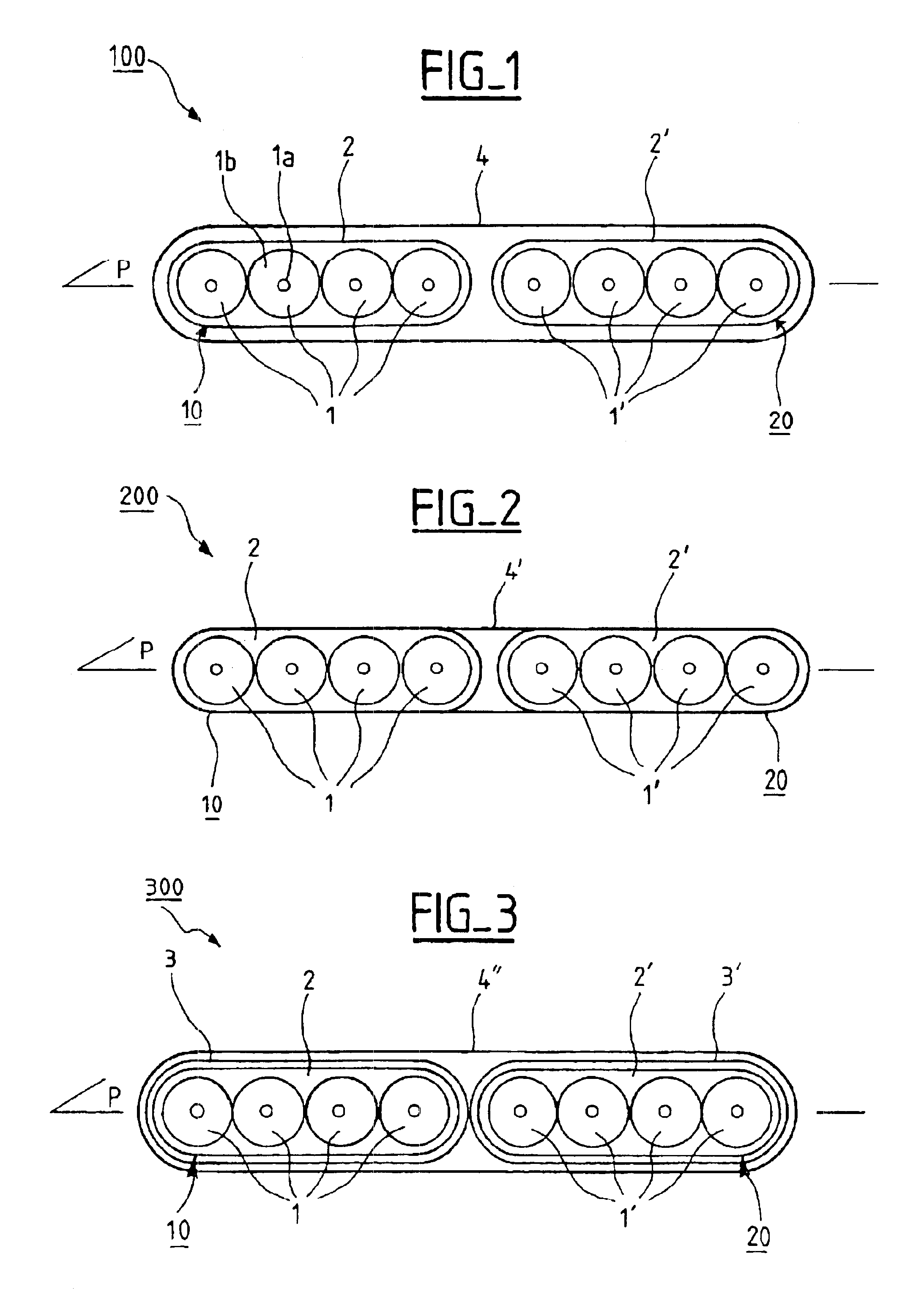 Method of manufacturing an optical fiber ribbon, and an optical ribbon