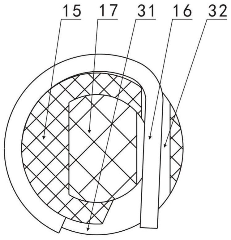 Potentiometer with pressing self-locking switch