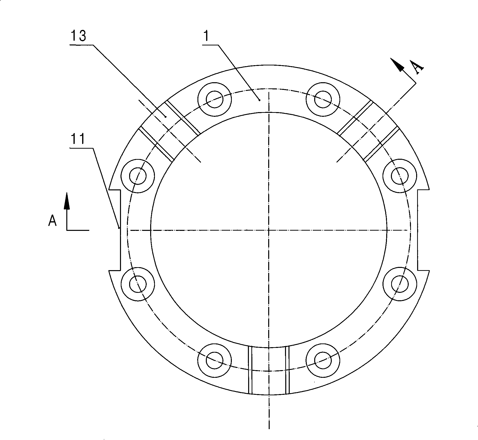 Transmission device for mechanical seal