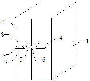 Mistaken-opening-preventing and locking device and method for switch cabinet isolation baffles