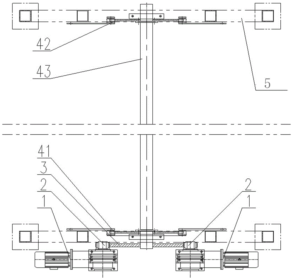 Stereoscopic garage driving device