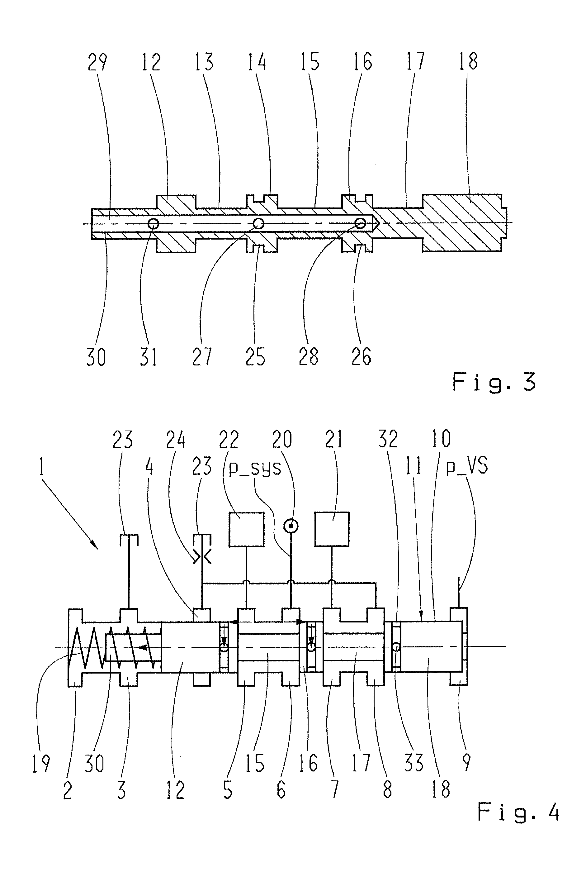 Valve device with a valve housing having multiple shift tongues