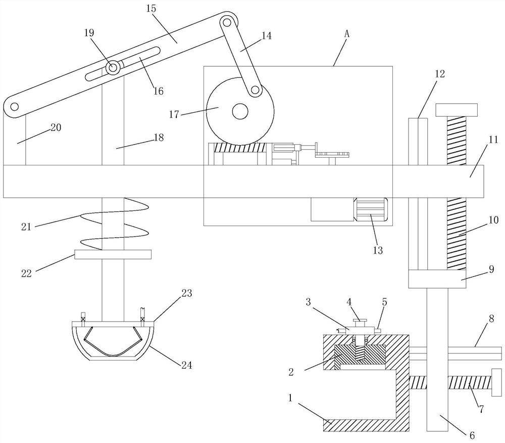 Mechanical pressing device for respiratory arrest in emergency department